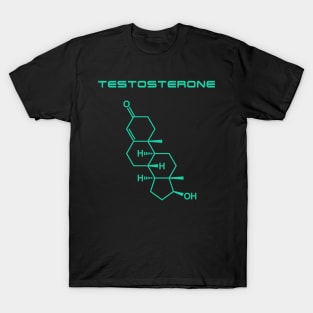 Testosterone - Teal T-Shirt